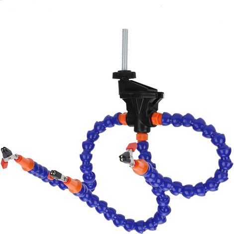 Pince de soudure à 3 bras flexible avec base en aluminium, main assistante pour brasage (1/5)
