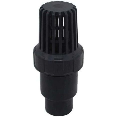 Clapet pied clapet anti retour a boule aspiration 25 32 40 mm clapet crepine anti retour antiretour pvc piscine pompe (Diamètre Intérieur 32mm) (1/4)
