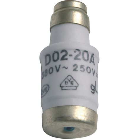 Fusible D02 gG 20A 400VAC