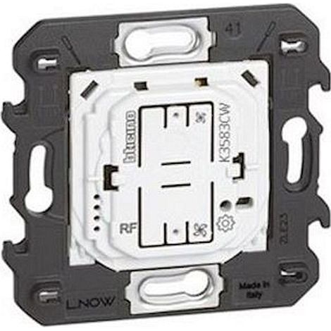 Commande sans fil Living Now with Netatmo pour VMC 2 modules BTICINO BTK3583CW