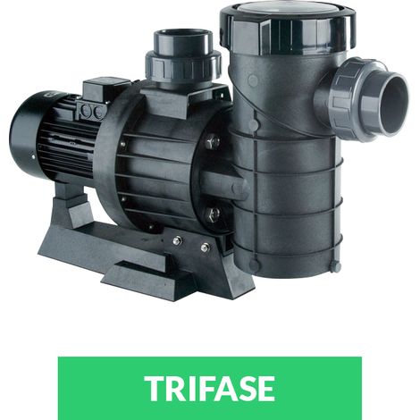 Pompa Piscina MAXIM da 3.5 a 5.5 HP - da 50 a 78 mc/h Trifase | 3.5 HP - 50 mc/h