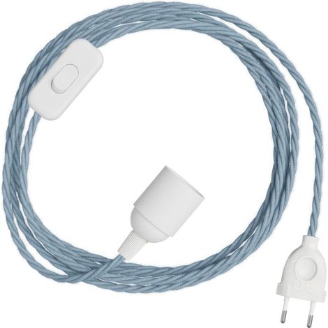 Câbles créatifs - SnakeBis Twisted - Câblage avec douille et câble tressé en tissu