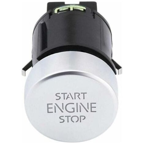 Interrupteur de Bouton d'Arrêt/Démarrage de Moteur de Voiture pour Tiguan 2008-2016 et Sharan (1/5)