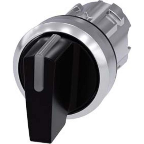 Commutateur à manette Siemens 3SU1052-2BL10-0AA0 levier noir 2 x 45 ° 1 pc(s)