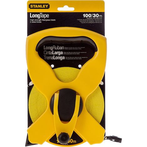 Stanley 234791 Rotella metrica - metro a nastro 30 metri fibra di vetro (1/2)