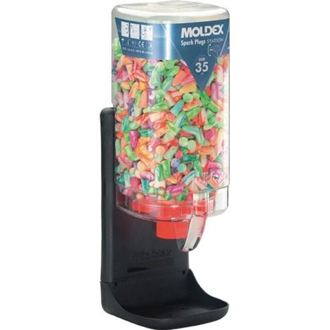 Moldex Einwegstöpsel Spark Plugs in PlugStation, groß SNR 35 dB