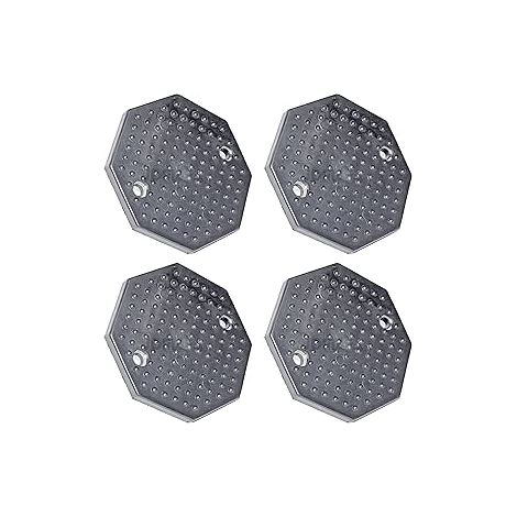 JUEGO 4 TACOS GOMA OCTOGONAL PARA ELEVADOR DE COCHES SPACE , RP TOOLS (1/4)