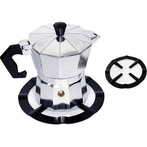 pair Support de Réducteur en fer Étagère de cuisinière à gaz durable pratique et sûre pour cuisinière à gaz ou Cafetière,réchaud Moka,chauffe eau gaz-Accessoires de maison cuisine camping café (1/4)