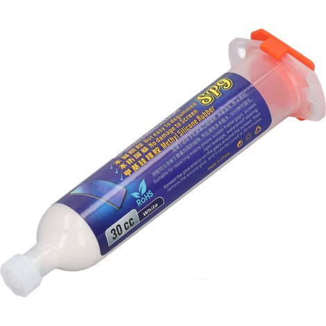 SP9 schwarzer Handy-Bildschirmreparaturkleber, hochfester Klebstoff für gebogenes Glas, Wartungs- und Dichtungskitt, 30 Minuten Aushärtungszeit, 1 Stück. (1/5)