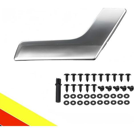 Kit de rechange pour poignée de porte intérieure côté droit argenté mat compatible avec W204 X204 C/GLK droite (1/5)