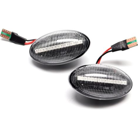 Clignotant LatéRal pour BMW pour Mini pour Cooper R50 R52 R53 2002-2008 LED Clignotant Dynamique Feux Voiture Feu Position Latéral Séquentiel Indicateur Ampoule Clignotants Auto (1/4)