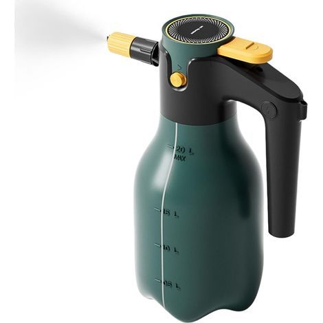 Pulvérisateur à mousse – Distributeur de mousse Pulvérisateur de savon de voiture rechargeable, outil d'arrosage portable de 2 L, bouilloire de pulvérisation portable pour voiture, camion, fenêtre (1/5)