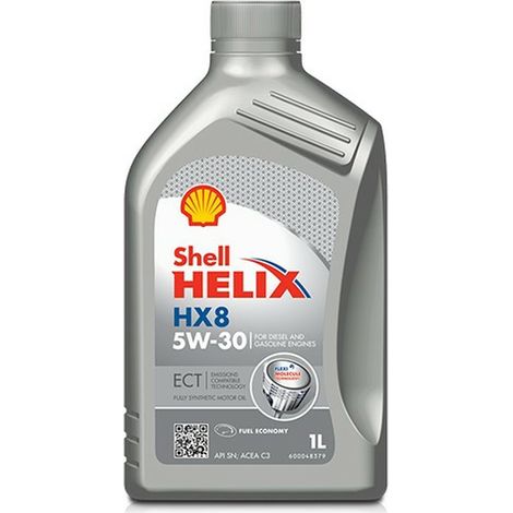 SHELL Olio Lubrificante Helix Hx8 sintetico 1L 5W30 per motori diesel Originale (1/2)