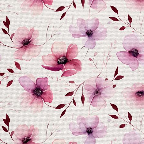 Tela decorativa para exteriores Oxford - Flores - DX2742 (1/5)