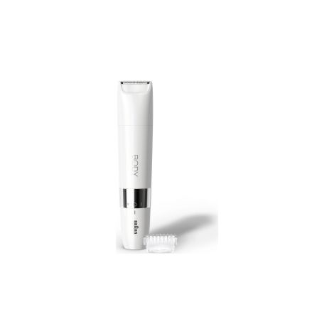 Braun BS1000 Mini Rifinitore Elettrico Corpo Wet Dry Unisex 1 testina colore Bianco (1/5)