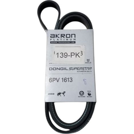 6pk1613 cinghia poly-v alternatore servizi marca akron (1/5)