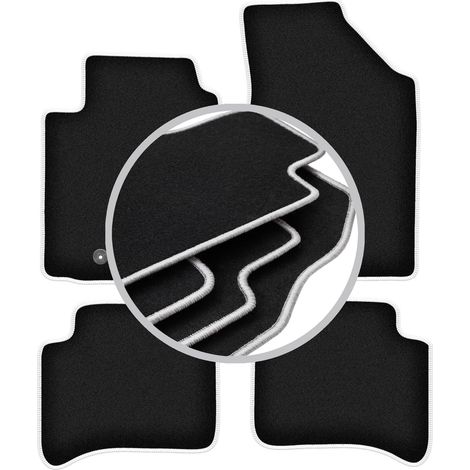 Tapis de sol Carlux argentés pour : Toyota Yaris I 5 portes (1999-2005) (1/5)