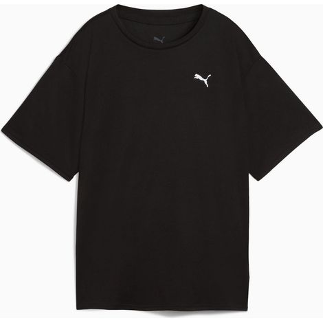 Puma Trainings-T-Shirt für Damen, locker geschnitten, schwarz, 68951401 r L (1/3)