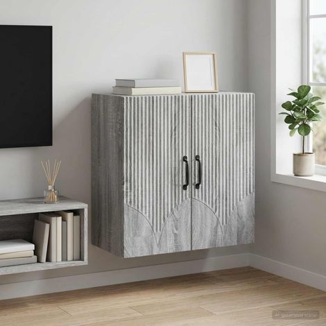 vidaXL Wall-Mounted Cabinet 59 x 31 x 60 cm Engineered Wood (1/5)