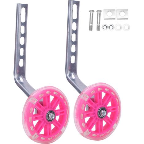 Roues stabilisatrices pour vélos enfants 12‑20 pouces avec support renforcé