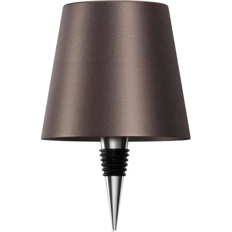 Kabellose Flaschenlampe, 2025 Neue 3-farbige wiederaufladbare Weinflaschenlichter für Bars und Restaurants (gelb-braun, 1 Stück) [Energieklasse A]