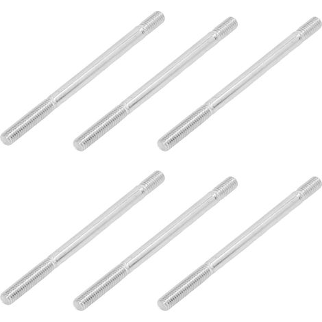 30 pièces goujons filetés double extrémité en acier au carbone résistants à l'usure, longueur 90 cm, pour moteur et fixation industrielle (1/5)