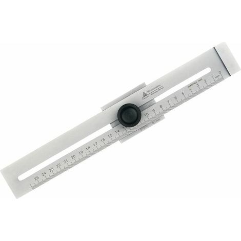 Trusquin Plage de mesure en métal 250 mm, 1 pièce - Arcenciél