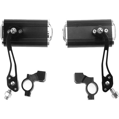Mountain Bike Handlebar Rearview Mirrors (Black) Motorcycle Bicycle Conversion Aluminum Mirrors Safety Reflectors (1/5)