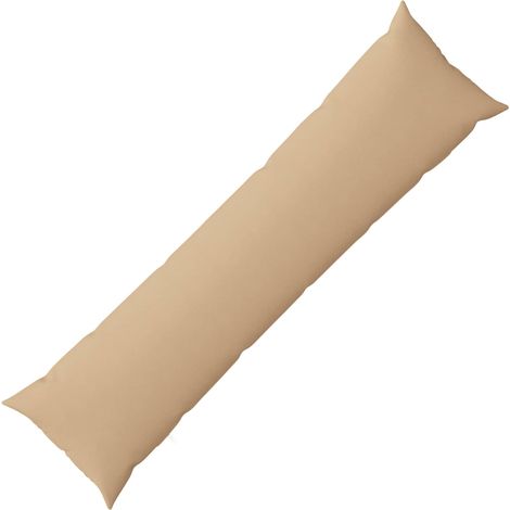 vidaXL Cushion with Pillow HEERLEN Cream 40 x 145 cm Fabric (1/5)