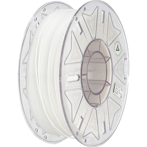 Filamento per stampante 3D, diametro 1,75 mm, peso 1 kg, colore bianco. (1/2)