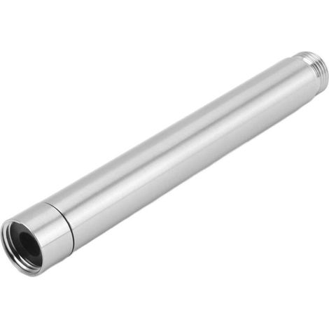 Barre d'extension pour douche à main chromée en acier inox 15 cm (6 pouces),pour salle de bain (1/4)