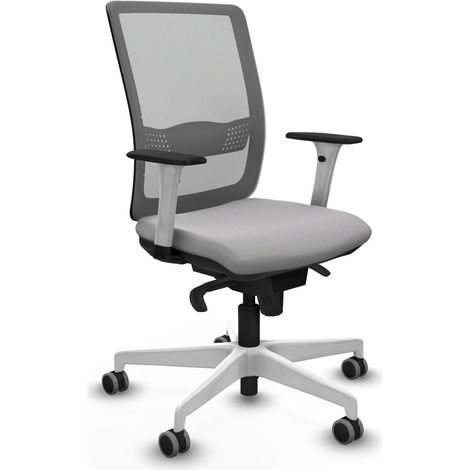 Sedia da ufficio piqueras y crespo Haches bianco schiuma ergonomica (1/2)