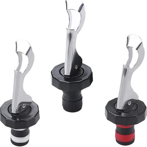 Kit de 3 bouchons à vin réutilisables, sous vide-AquaForge (1/5)