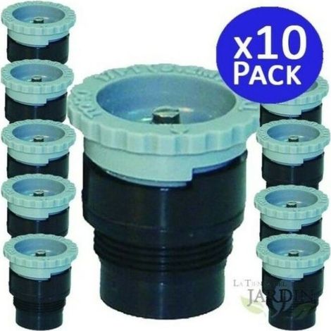 Set di 10 Ugello Toro T-VAN17 per diffusori di irrigazione da 5,2 m, ugello con filettatura maschio, angolo regolabile