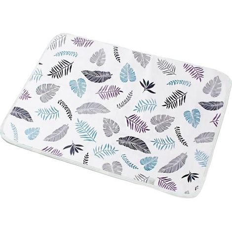 Matelas à Langer pour Bébé,Lavable à Langer Matelas à Langer Ultra Absorbant Etanche Lit Pad Incontinence Matelas pour Bébé Enfants (1/4)