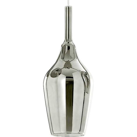 Ofelia S/12 Mini Suspension En Verre Borosilicate Chromé Miroir Avec Connexion G9 Et Câble De 3 Mètres Pour Intérieur - Gealuce (1/3)