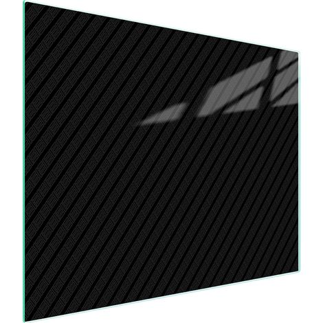 Glasschneidebrett 52x30 Schwarz (1/5)