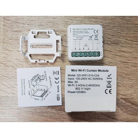 Tuya WiFi Smart Curtain Switch Module Smart Home Appliance Curtain Jalousien Rollladen App C