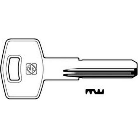 5PZ CHIAVI PUNZONATE PER CILINDRI FIAM 6 SPINE FI4R - FI4R