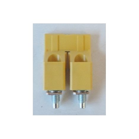 Connecteur transversal (bloc de jonction) Vissé Nombre de pôles 2 Pas en mm 11.90 Isolé WEIDMULLER 1053260000 (1/2)