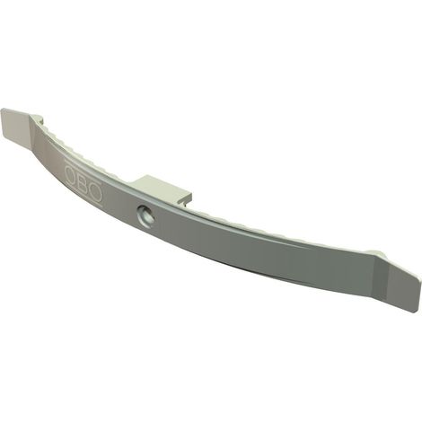 OBO Bettermann Graffa per cavi 2x5 NYM3x1,5 Poliammide grigio chiaro RAL 7035, 2205041
