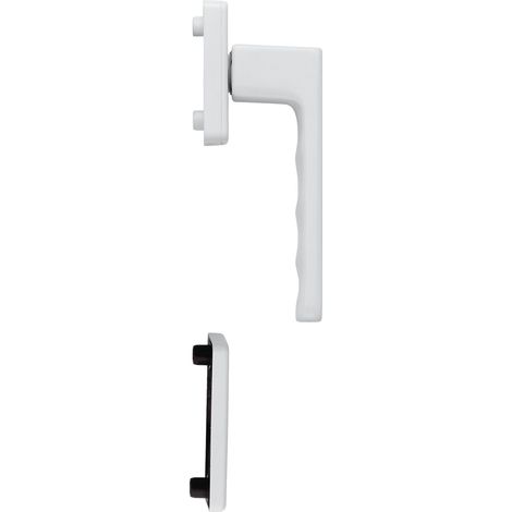 HOPPE Fenstergriff-Halbgarnitur TOULON innen, Aluminium weiß (1/3)