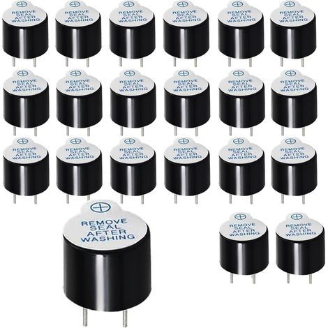 20 Stück DC 5V Aktive Elektronische Summer Alarm Dauerton Summer für Arduino Raspberry Pi (1/5)