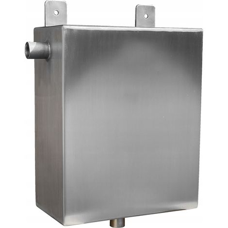 Vaso di espansione per riscaldamento centralizzato in acciaio inox da 10 litri (1/5)