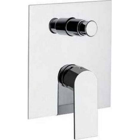 MONOCOMANDO INCASSO DOCCIA CON DEVIATORE LINEA AVENUE Cromo