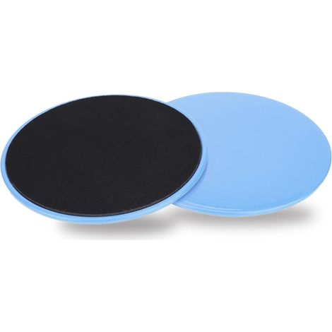 Disque De Fitness - 1 Paire - ABS Et EVA - Double Face - Pour Yoga Pilates Gym - Couleur Aléatoire