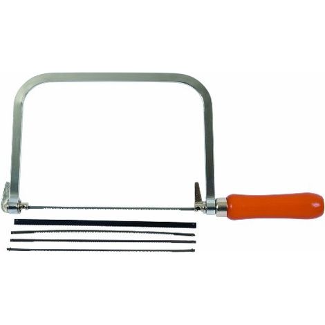 Scie à chantourner 3 lames pour bois dur et métal – Réglable 360° – AV09030 – Avit