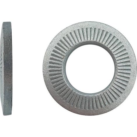 100 Rondelles Contact Moyennes M16 mm - NFE 25511 - Zingué CR3 - D-Work