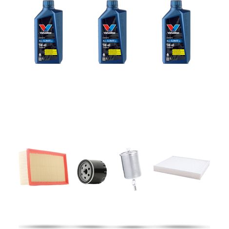 Kit tagliando 4 FILTRI e 3L OLIO compatibile con Renault Thalia 1.4 e 55kw Dal 1998 (1/5)