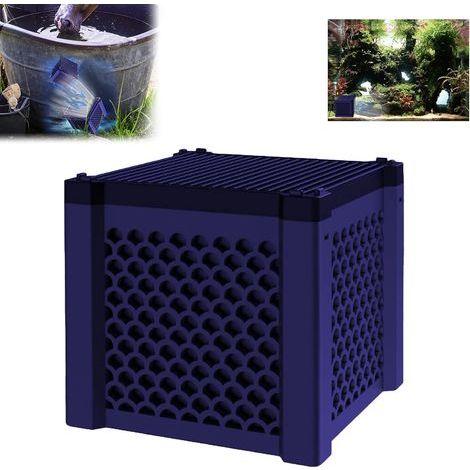 Eco-Aquarium Cube Wasserreiniger, 2025 Aktivkohlefilterwürfel, Superstarke Filtration für Aquarien, Fischbecken, Pferdebecken und Teiche, Wabenfilterblock